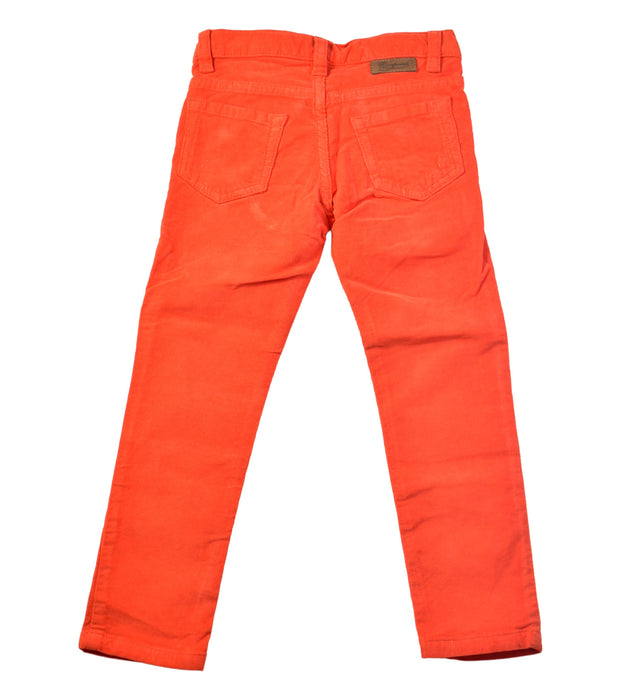 A Orange Casual Pants from Bonpoint in size 4T for girl. (Back View)