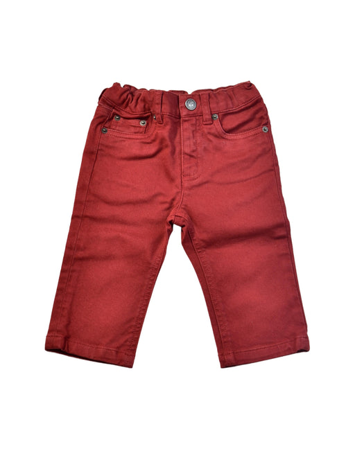 A Red Casual Pants from Bonpoint in size 3-6M for neutral. (Front View)