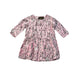 A Pink Long Sleeve Dresses from Finger in the Nose in size 2T for girl. (Front View)