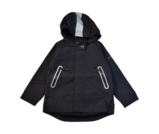 A Black Lightweight Jackets from Finger in the Nose in size 4T for boy. (Front View)