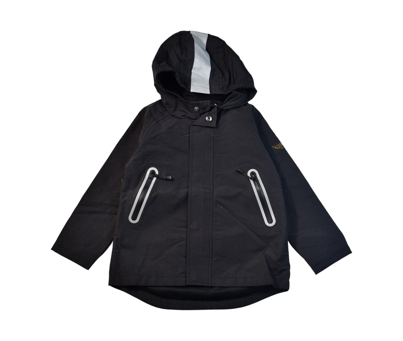 A Black Lightweight Jackets from Finger in the Nose in size 4T for boy. (Front View)