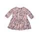 A Pink Long Sleeve Dresses from Finger in the Nose in size 2T for girl. (Back View)