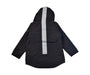 A Black Lightweight Jackets from Finger in the Nose in size 4T for boy. (Back View)