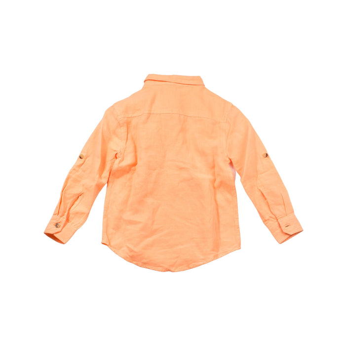 A Orange Shirts from Sunuva in size 2T for boy. (Back View)