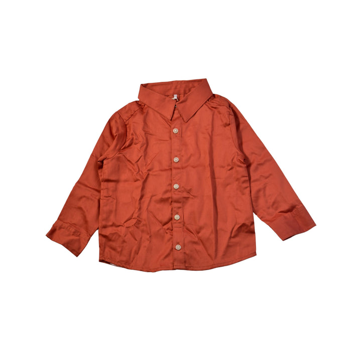 A Orange Shirts from Hunter + Boo in size 12-18M for boy. (Front View)
