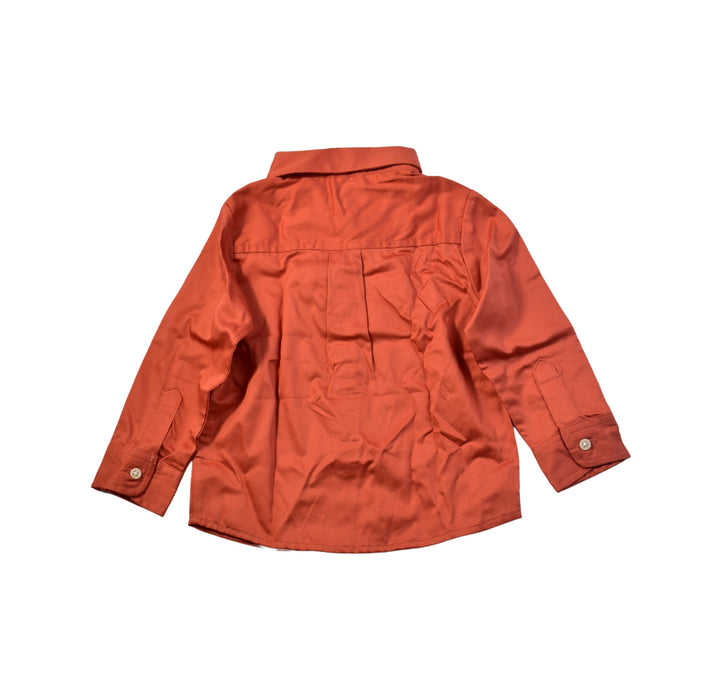 A Orange Shirts from Hunter + Boo in size 12-18M for boy. (Back View)