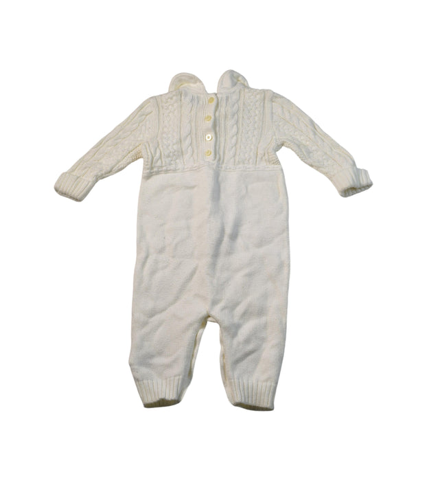 A White Long Sleeve Jumpsuits from Ralph Lauren in size 6-12M for neutral. (Back View)