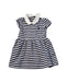 A Blue Short Sleeve Dresses from Ralph Lauren in size 3-6M for girl. (Front View)