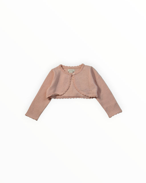 A Pink Cardigans from Monsoon in size 6-12M for girl. (Front View)