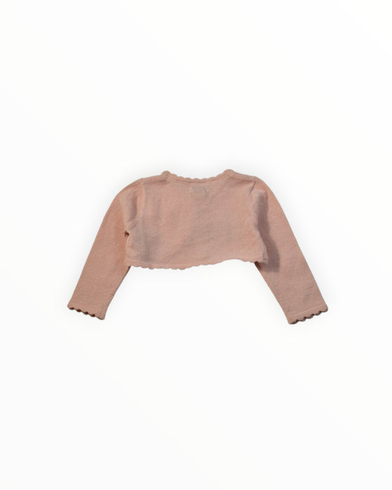 A Pink Cardigans from Monsoon in size 6-12M for girl. (Back View)