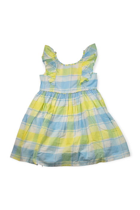 A Yellow Sleeveless Dresses from Tommy Bahama in size 6T for girl. (Front View)