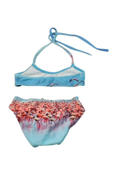 A Blue Bikinis from Finger in the Nose in size 3T for girl. (Back View)