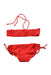 A Red Bikinis from Bonpoint in size 3T for women. (Back View)