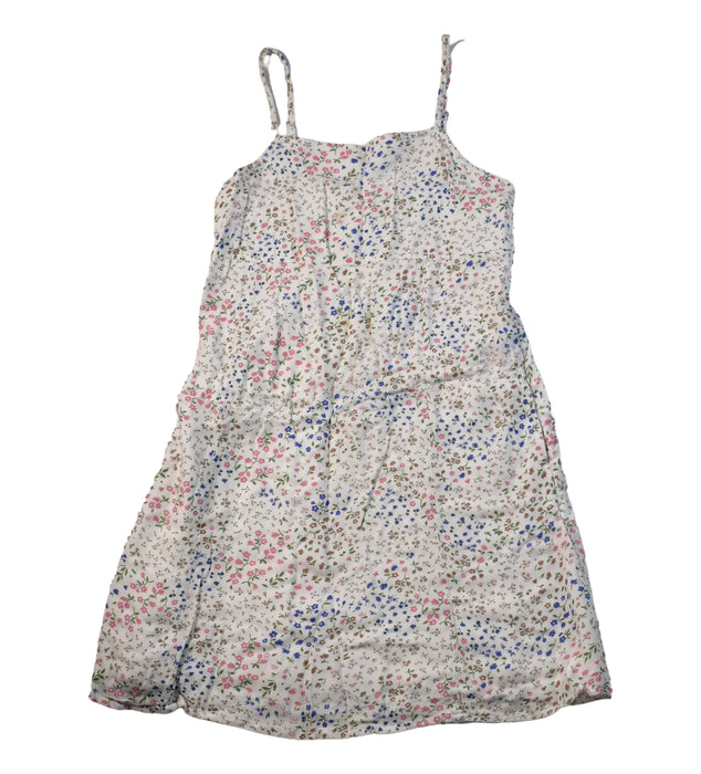 A White Sleeveless Dresses from Abercrombie  in size 9Y for girl. (Front View)