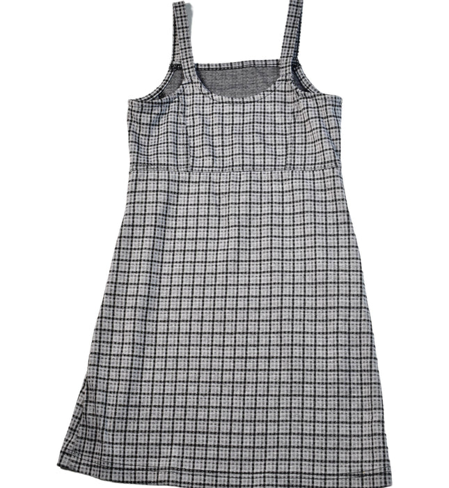 A Grey Sleeveless Dresses from Abercrombie  in size 9Y for girl. (Back View)