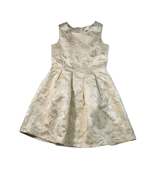 A Ivory Sleeveless Dresses from The Children's Place in size 12Y for girl. (Front View)