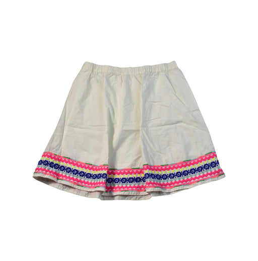 A White Mid Skirts from Crewcuts in size 12Y for girl. (Front View)