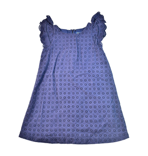 A Navy Short Sleeve Dresses from Polo Ralph Lauren in size 10Y for girl. (Front View)