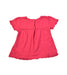 A Red Short Sleeve Tops from babycottons. in size 12-18M for girl. (Back View)