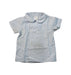 A White Shirts from Dona Carmen in size 6-12M for girl. (Front View)
