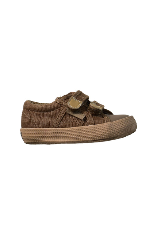 A Brown Sneakers from Superga in size 18-24M for neutral. (Front View)