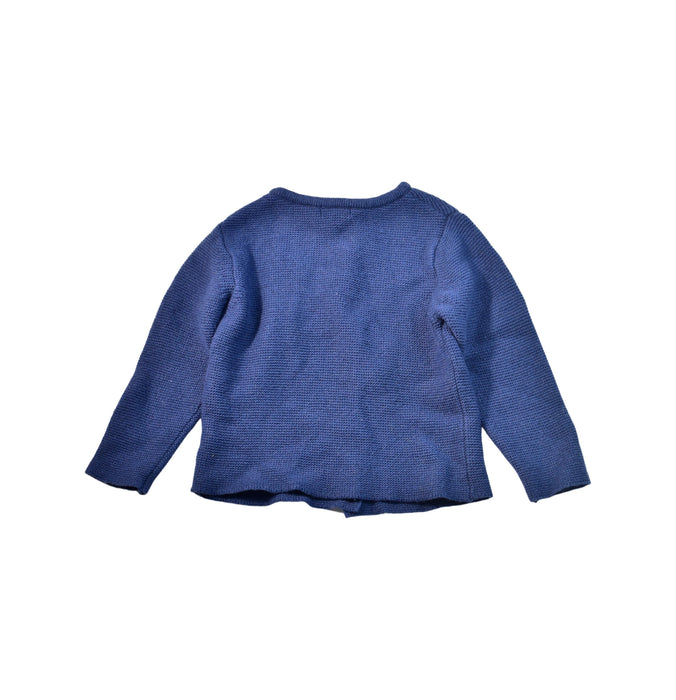 A Navy Cardigans from Confiture in size 18-24M for girl. (Back View)