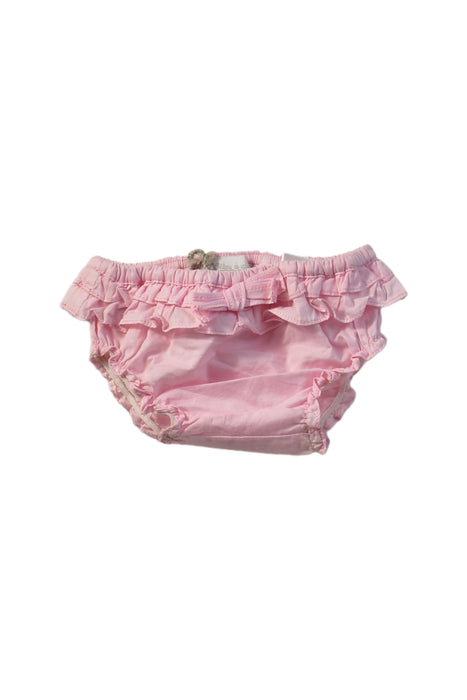 A Pink Bloomers from Chateau de Sable in size 0-3M for girl. (Front View)