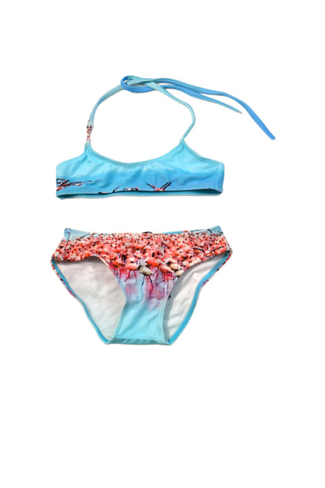 A Blue Bikinis from Finger in the Nose in size 3T for girl. (Front View)