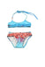 A Blue Bikinis from Finger in the Nose in size 3T for girl. (Front View)