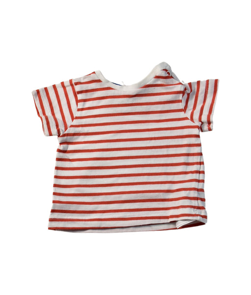 A Red Short Sleeve T Shirts from J by Jasper Conran in size 0-3M for boy. (Front View)