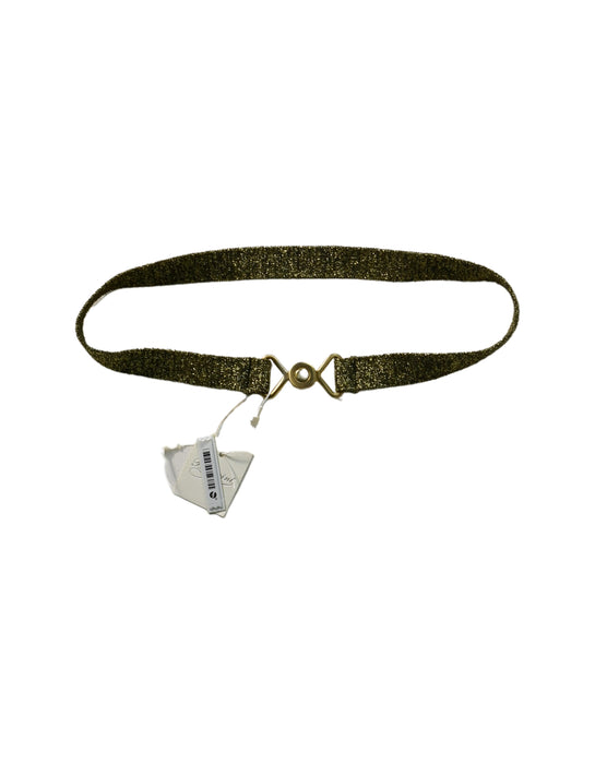 A Gold Belts from Bonpoint in size 6-12M for girl. (Front View)