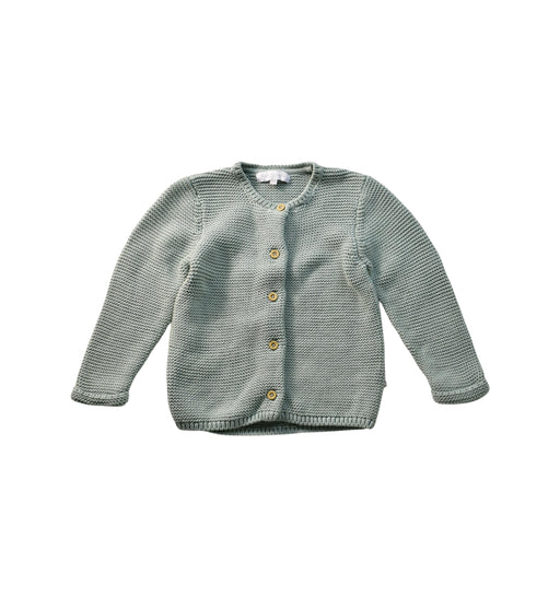 A Green Cardigans from Cadet Rousselle in size 2T for girl. (Front View)