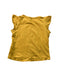 A Yellow Short Sleeve Tops from DPAM in size 4T for girl. (Back View)