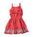 A Red Sleeveless Dresses from American Girl in size 10Y for girl. (Back View)