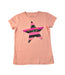 A Pink Short Sleeve T Shirts from Crewcuts in size 12Y for girl. (Front View)