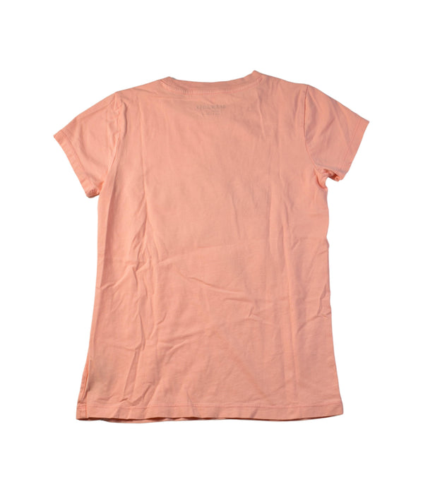 A Pink Short Sleeve T Shirts from Crewcuts in size 12Y for girl. (Back View)