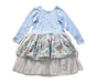 A Blue Long Sleeve Dresses from Oobi in size 4T for girl. (Front View)