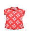 A Red Rash Guards from Sandy Feet Australia in size 6T for girl. (Front View)