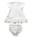 A White Dress Sets from Ralph Lauren in size 6-12M for girl. (Back View)