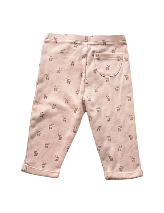 A Pink Leggings from Pehr in size 3-6M for neutral. (Back View)