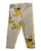 A Yellow Leggings from Mini Rodini in size 6-12M for boy. (Front View)