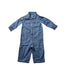 A Blue Long Sleeve Jumpsuits from Ralph Lauren in size 6-12M for neutral. (Front View)