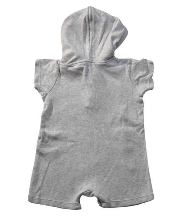 A Grey Jumpsuits from Miki House in size 3-6M for boy. (Back View)