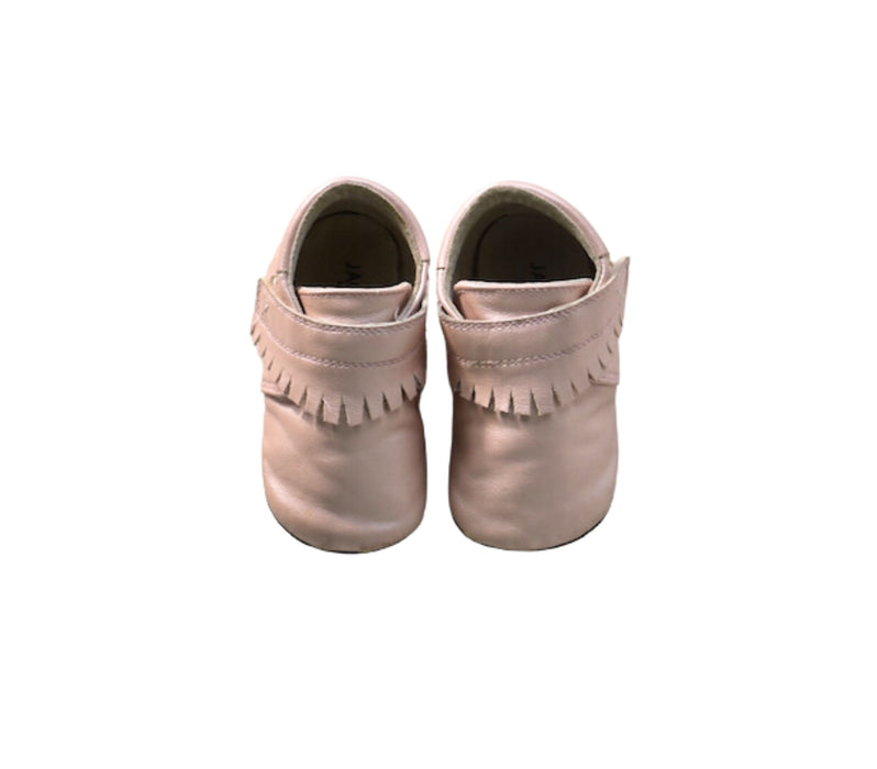 A Pink Loafers & Moccasins from Jack & Lily in size 3T for girl. (Back View)