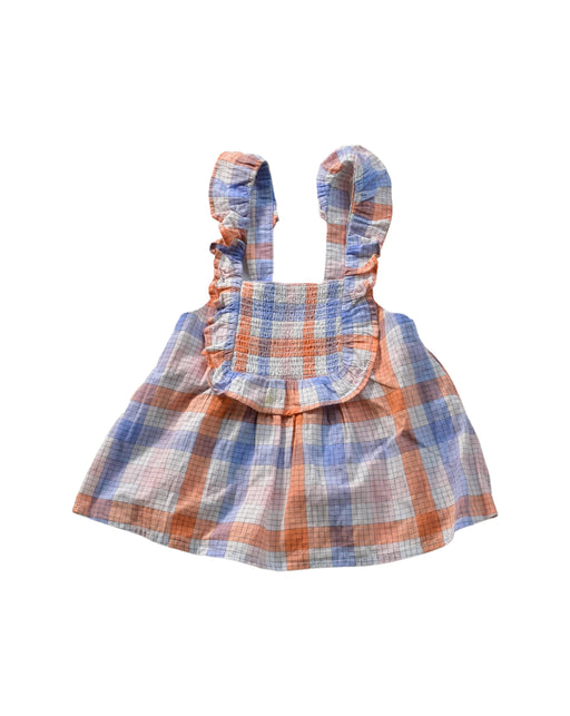 A Multicolour Overall Dresses from Seed in size 18-24M for girl. (Front View)