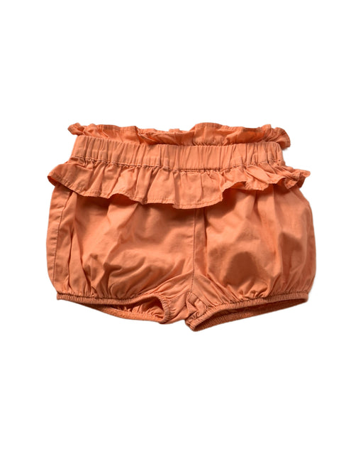 A Orange Shorts from Seed in size 12-18M for girl. (Front View)