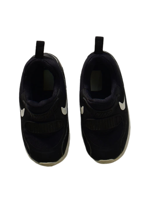 A Black Sneakers from Nike in size 3T for neutral. (Back View)