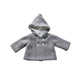 A Grey Lightweight Jackets from Jacadi in size 3-6M for boy. (Front View)