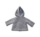 A Grey Lightweight Jackets from Jacadi in size 3-6M for boy. (Back View)