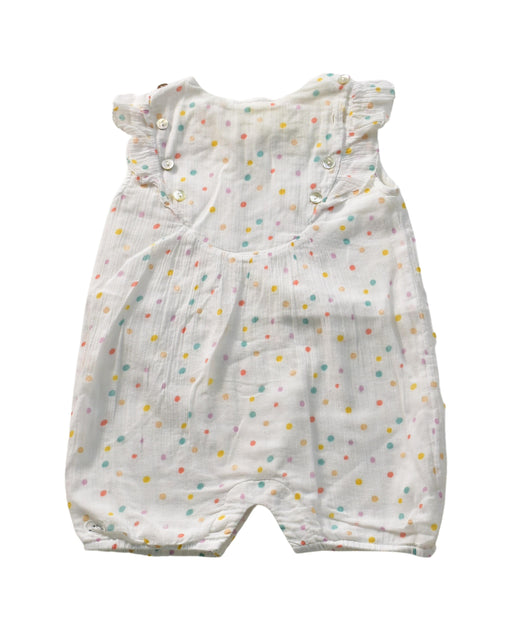 A White Jumpsuits from Chateau de Sable in size 0-3M for girl. (Front View)